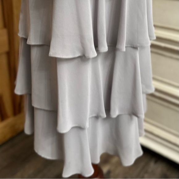 Silver R&M Collection Dress with Jacket 16 - Picture 3 of 12